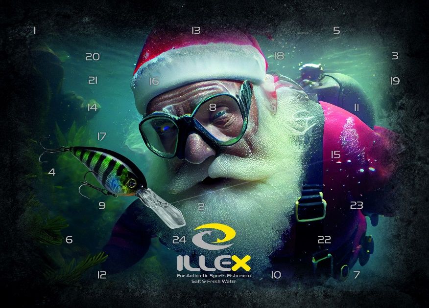 Illex Advent Calendar 2023 from PredatorTackle.co.uk